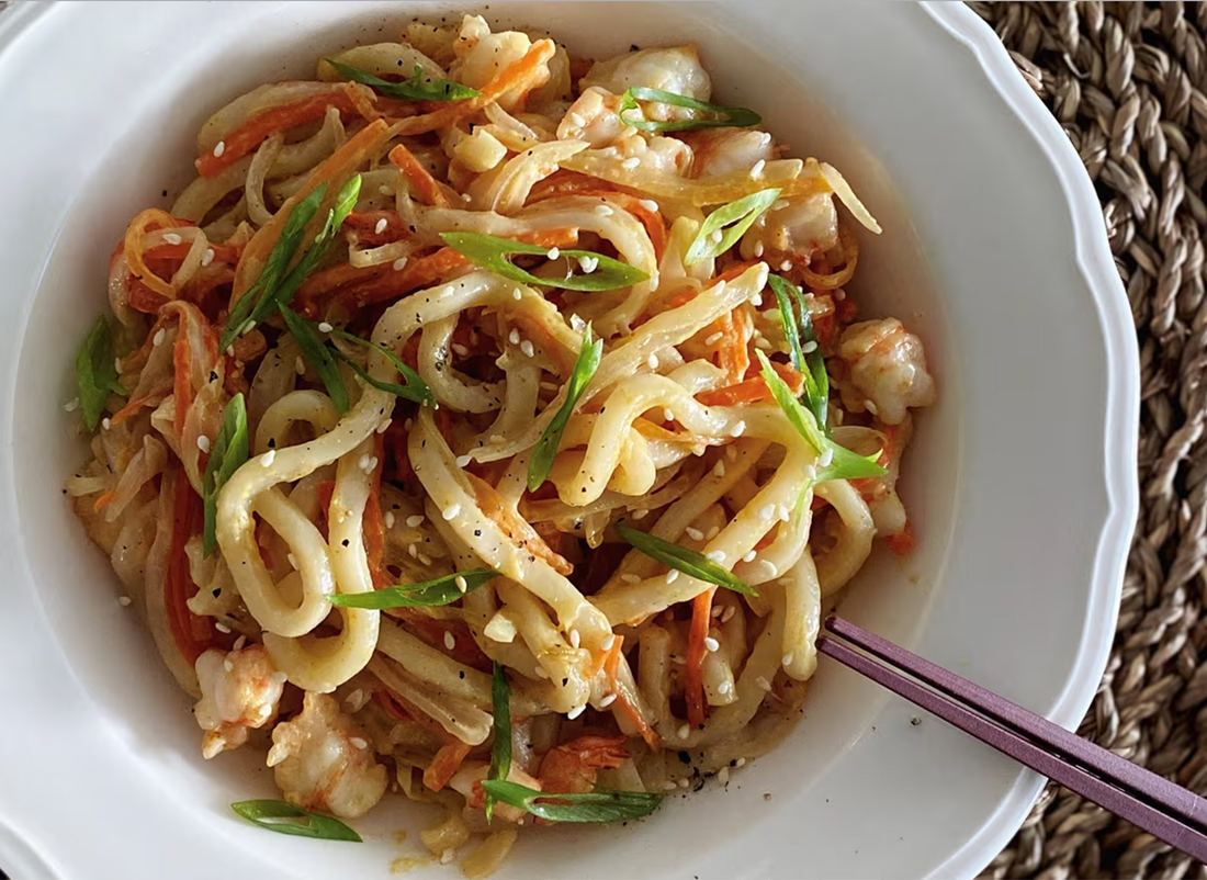 Pineapple Miso Udon Noodles