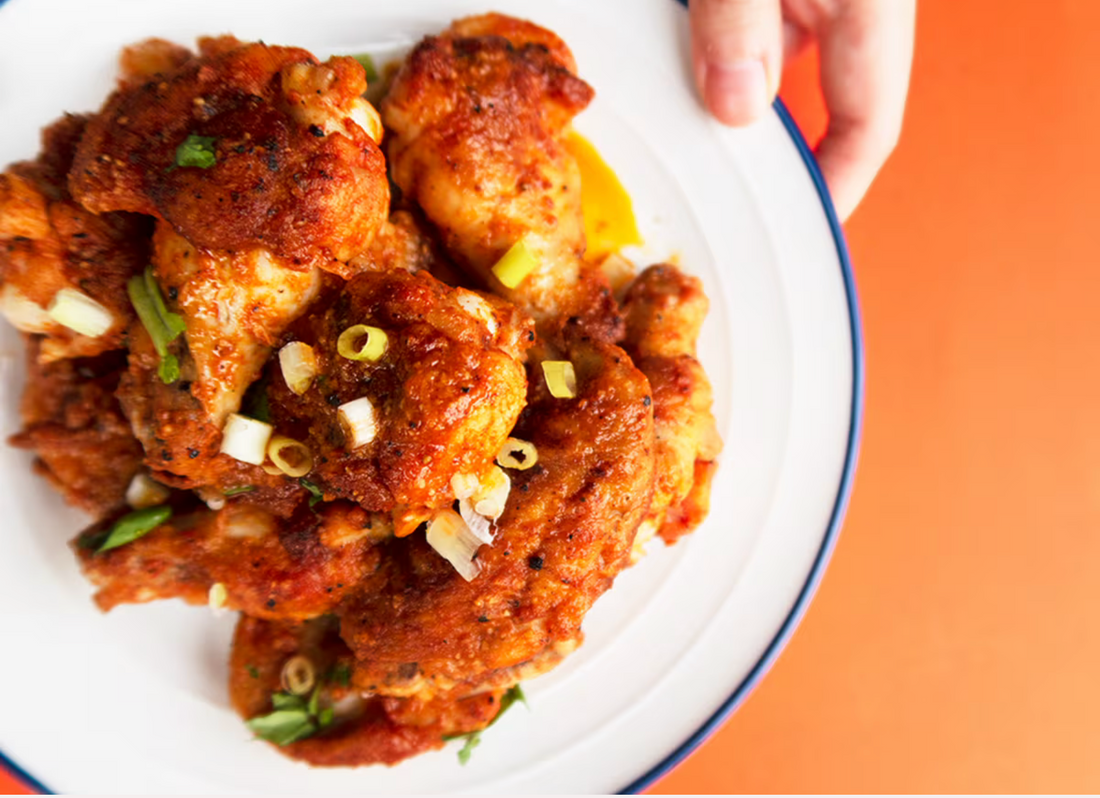 Spicy Mango Chicken Wings