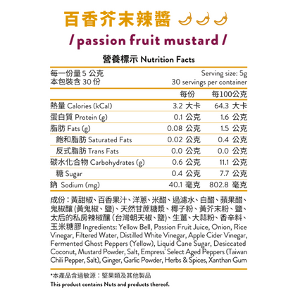 【小冰推薦】鳳梨味噌、百香芥末、愛文芒果